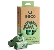 Одноразовые пакетики для уборки за собаками Beco Pets без запаха 270 шт (18 рулонов по 15 шт) Одноразовые пакетики для уборки за собаками Beco Pets без запаха 270 шт (18 рулонов по 15 шт)