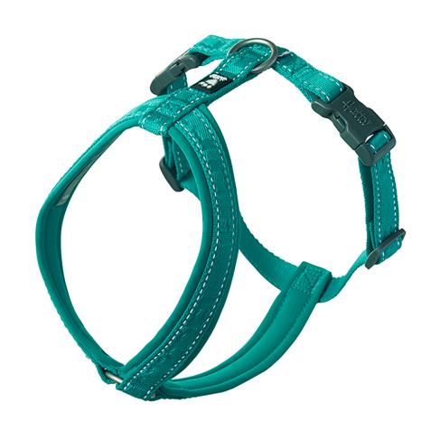 Анатомічна шлейка для собак Hurtta Casual Y-harness 60-70 Бірюзовий - фото 1