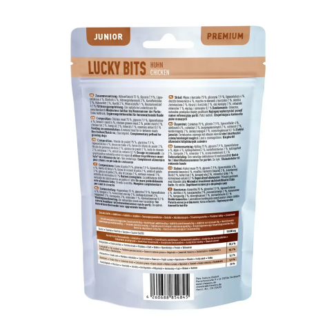 Натуральные лакомства из мяса Курицы Chewies Lucky Bits для щенков 80 г - фото 2