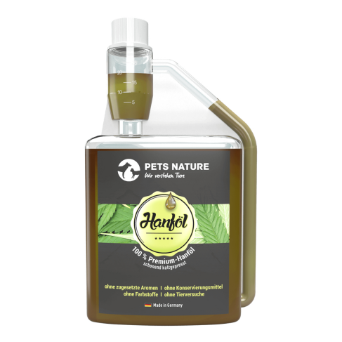 Конопляное масло для собак Pets Nature Hemp Oil 250 мл - фото 1
