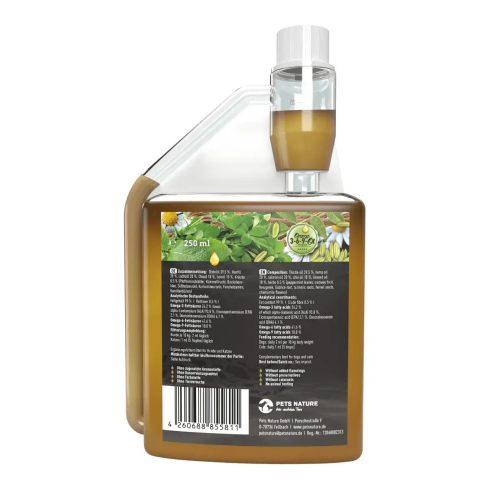 Травяное масло для собак Pets Nature Omega 3-6-9 Herbal Oil 250 мл - фото 2