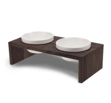 Миски на підставці Wolters Foodstation Gohan 2 x 0,4 л S Темно-коричневий