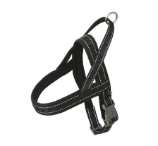 Пом'якшена шлея для собак Hurtta Casual harness ECO 45-55 Чорний