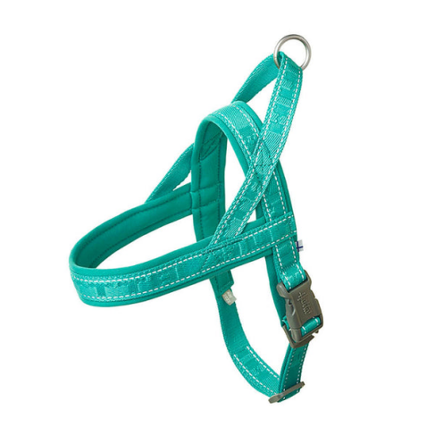 Пом&#039;якшена шлея для собак Hurtta Casual harness ECO 80-90 Бірюзовий - фото 1