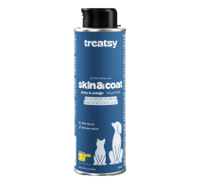 Функциональное масло для шерсти и кожи собак и кошек Treatsy Skin & Coat 250 мл