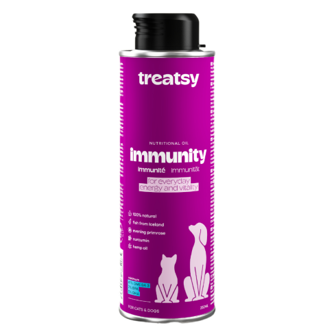 Функціональна олія для імунітету собак і кішок Treatsy Immunity 250 мл - фото 1