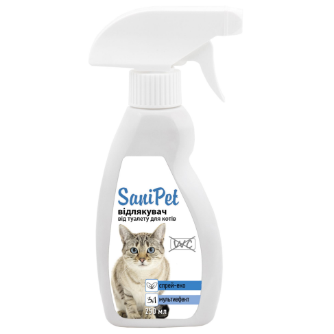 Спрей-отпугиватель ProVET Sani Pet для кошек 250 мл (для защиты мест, не предназначенных для туалета) - фото 1