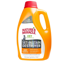 Средство 8in1 Nature's Miracle Сат Orange Oxy Pour для устранения пятен и запахов от кошек, 3,7 л Средство 8in1 Nature's Miracle Сат Orange Oxy Pour для устранения пятен и запахов от кошек, 3,7 л