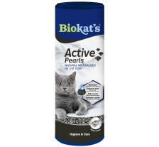 Дезодорант для кошачьего туалета Biokat's Active Pearls с активированным углем 700 мл Дезодорант для кошачьего туалета Biokat's Active Pearls с активированным углем 700 мл