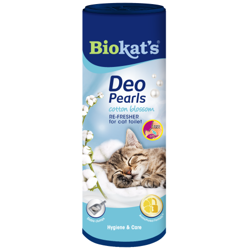 Дезодорант для кошачьего туалета Biokat&#039;s DEO Cotton blossom 700 г - фото 1